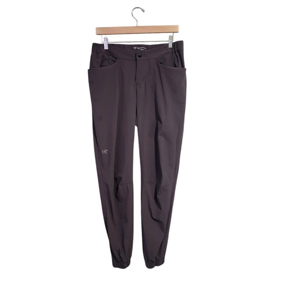 ARC'TERYX Serres Pants Purple Lightweight Climbing Hiking Jogger 10
